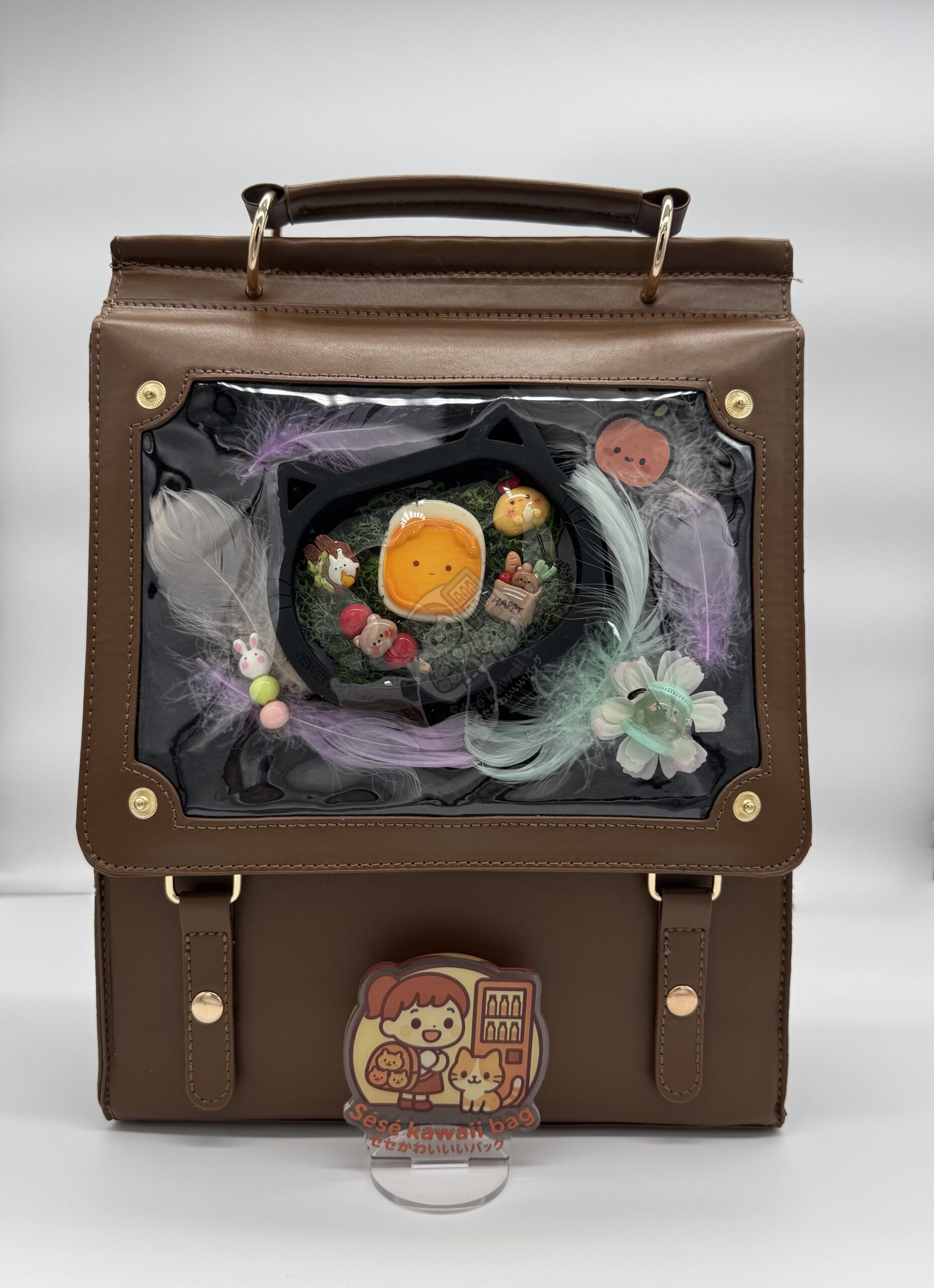 Sac Plume Rétro Néko – Image 2