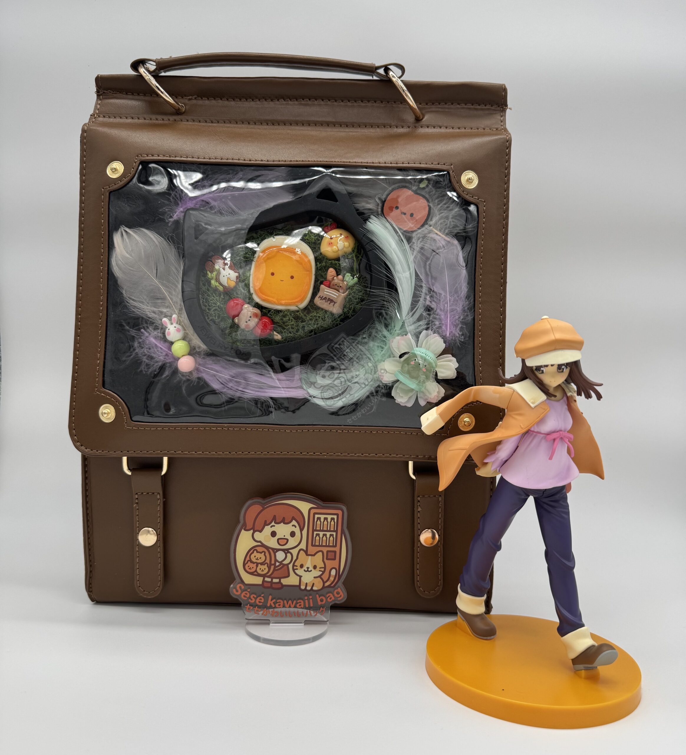 Sac Plume Rétro Néko – Image 4