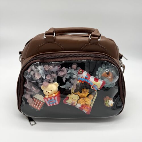 Sac kuma Pop-corn marron