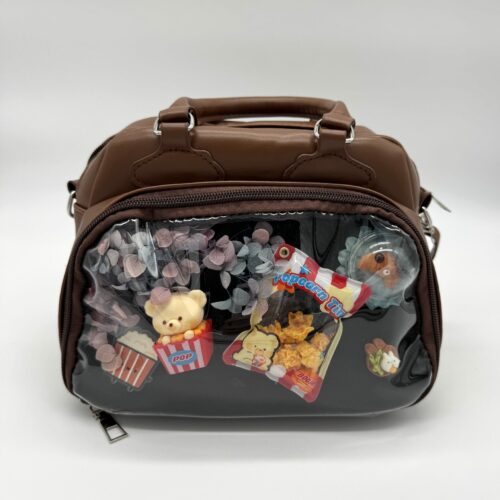 Sac kuma Pop-corn marron